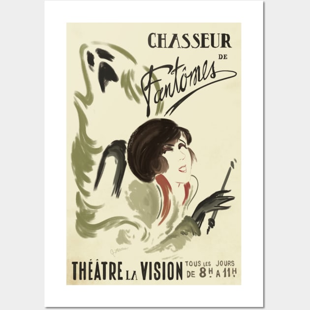 Chasseur de Fantomes Wall Art by Geek Life